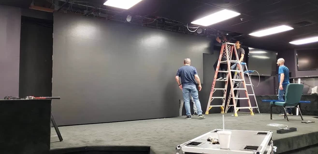 Community Church, Estados Unidos — instalación LED de SISTASA
